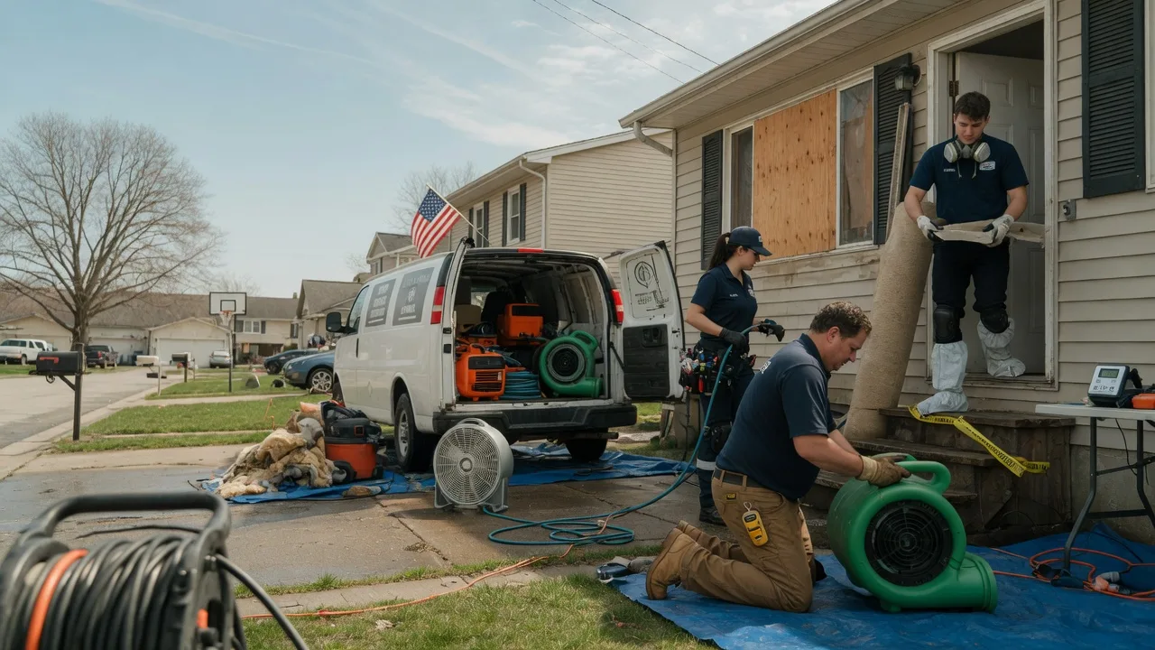 Water Damage Restoration in Bannock, OH near me